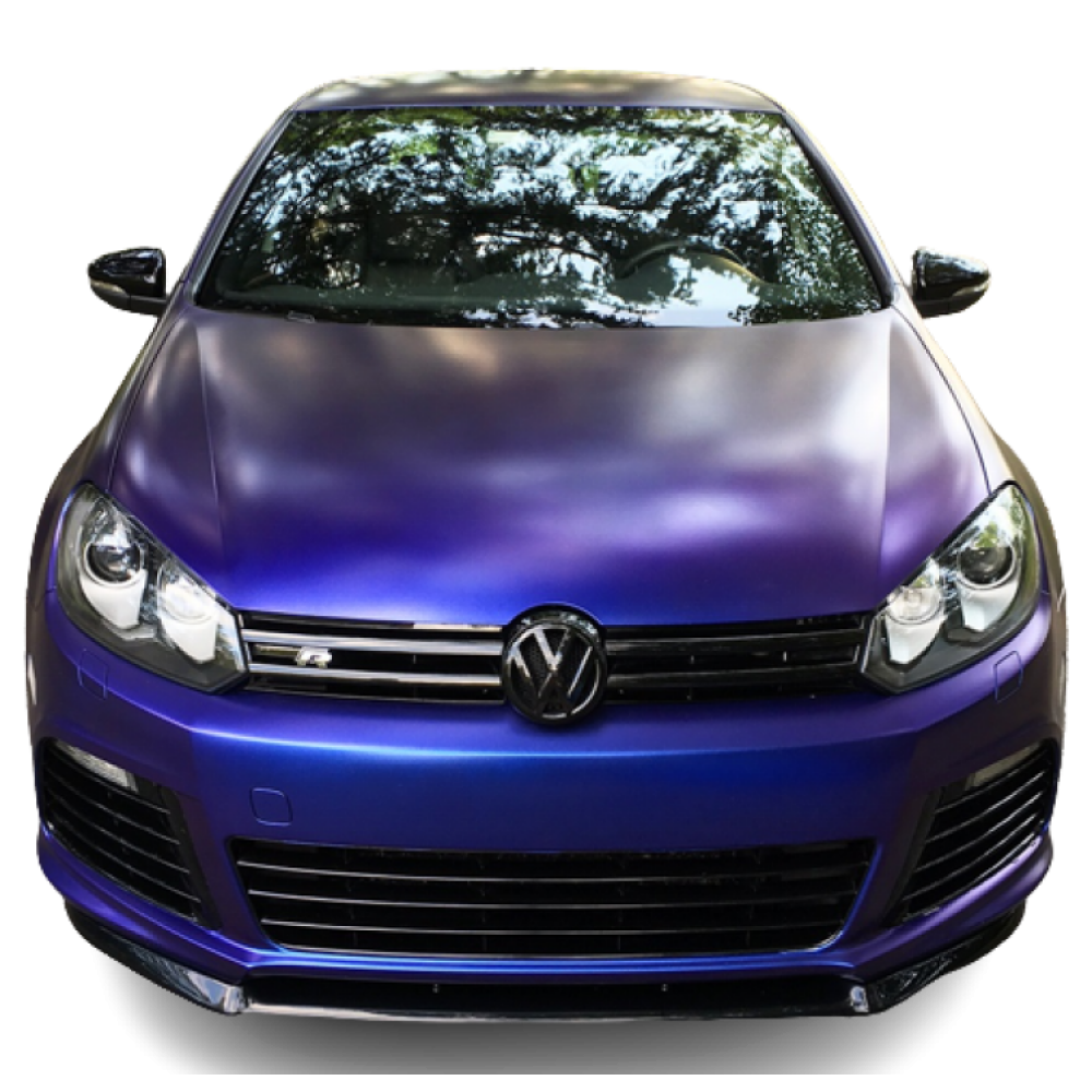 Volkswagen Golf 6R (2009 - 2012) Maxton Style Ön Lip (Plastik)